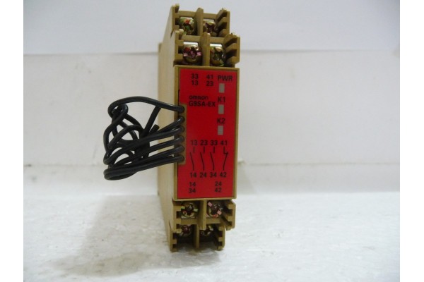 Safety Monitoring Relay, G9SA-EX301, Omron, Japan (14 Days Warrenty on Entire Stock)